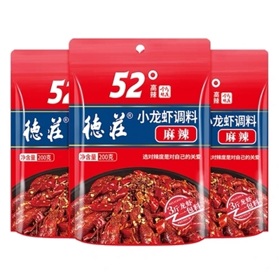 德庄麻辣小龙虾调料52°200克/袋